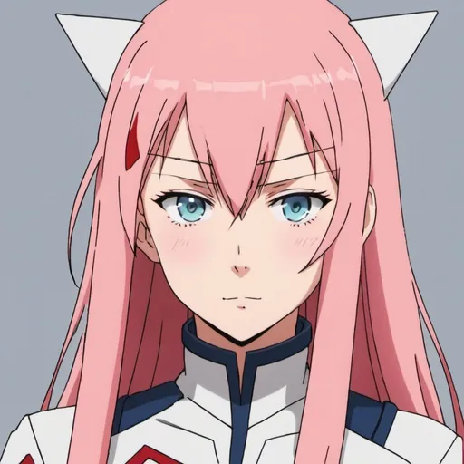 Prompt: Zero Two Darling in the Franxx
