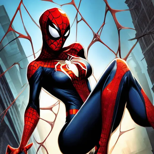 Prompt: spider woman
