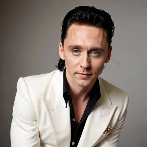 Prompt: Tom Hiddleston as Elvis Presley