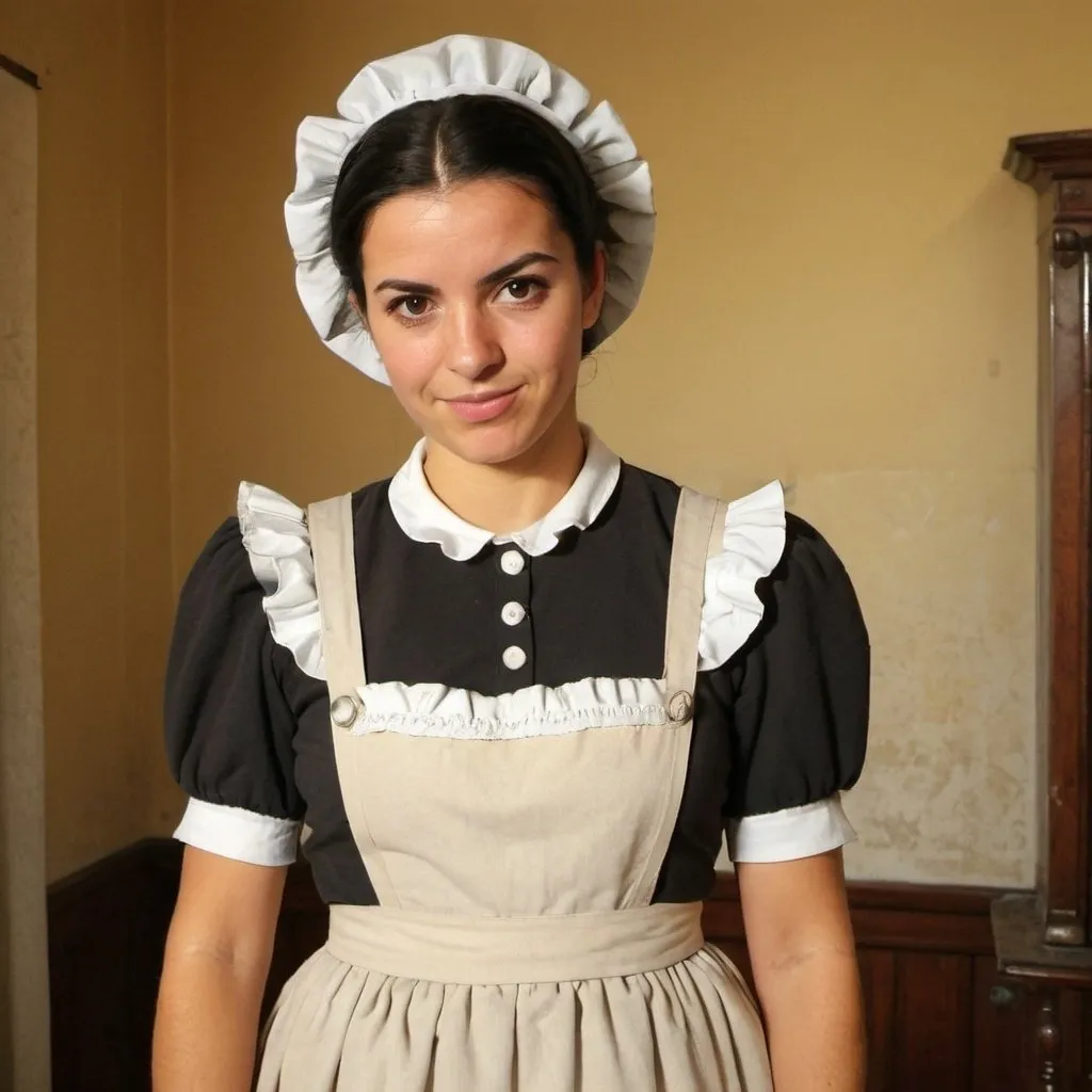 Prompt: PORTUGUESE DUSTY maid
