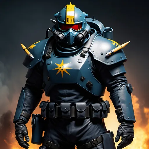 Prompt: Helldiver soldier 