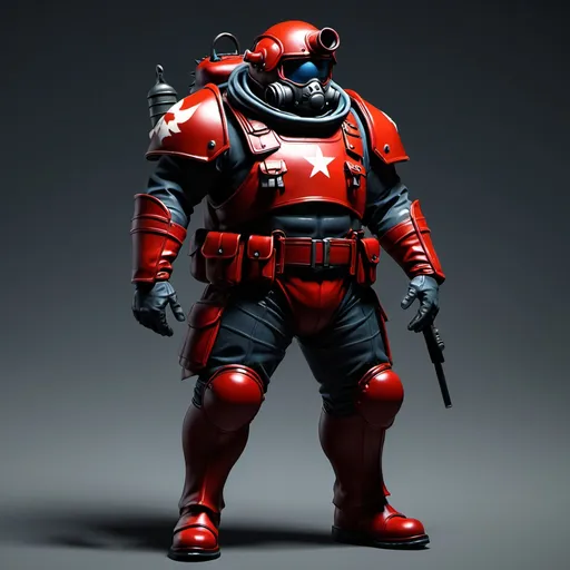 Prompt: Helldiver soldier 