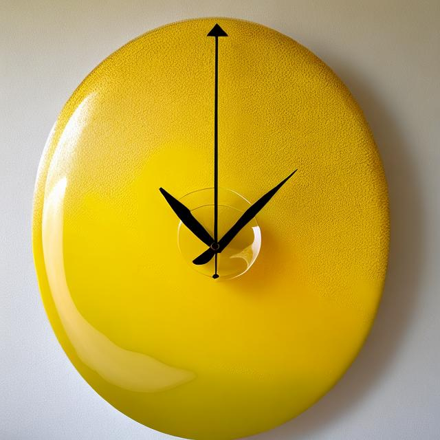 Prompt: YELLOW LIQUID TIME sand CLOCK

