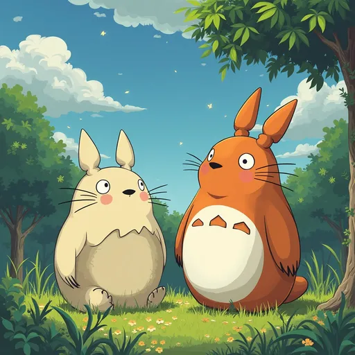 Prompt: Turn this into Studio Ghibli style