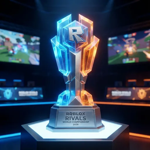 Prompt: Roblox Rivals (2024) World Championship 2026 Trophy