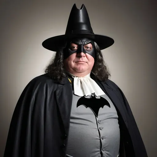 Prompt: William Penn as Batman