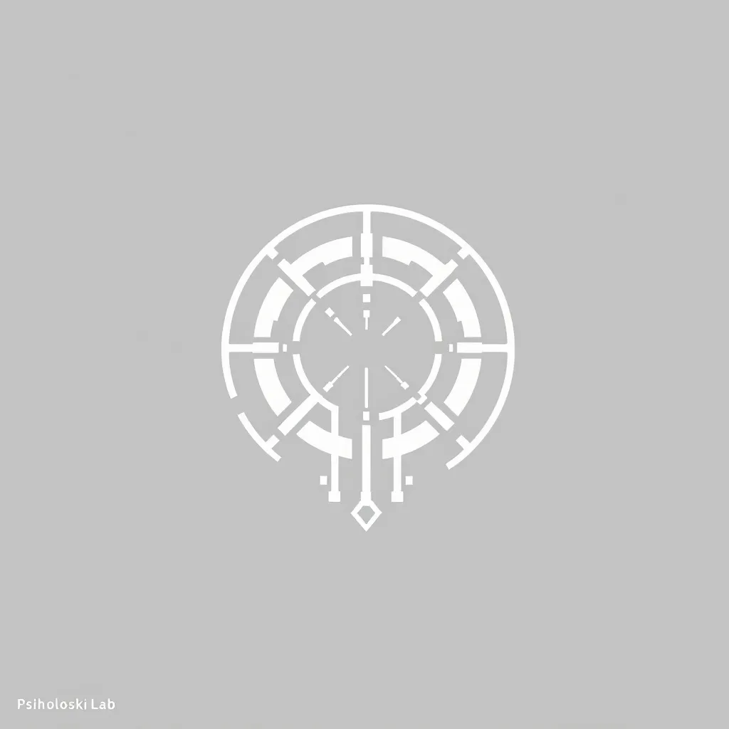 Prompt: Sleek and modern logo for PsiholoskiLab, minimalist geometric shapes, cool white color scheme, reflects innovation and cutting-edge technology, professional and versatile design, ideal for digital and print media, high contrast and clean lines, iconic and memorable symbolism, eye-catching aesthetics, vector artwork for scalability and precision, attention to detail in composition and harmony.



