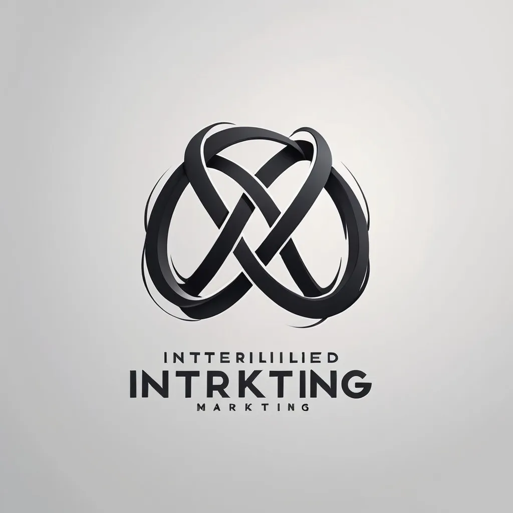 Prompt: Create a minimalistic logotype: INTERLINKED MARKETING
