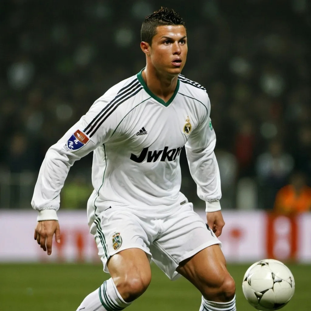 Prompt: Ronaldo 2008 die 