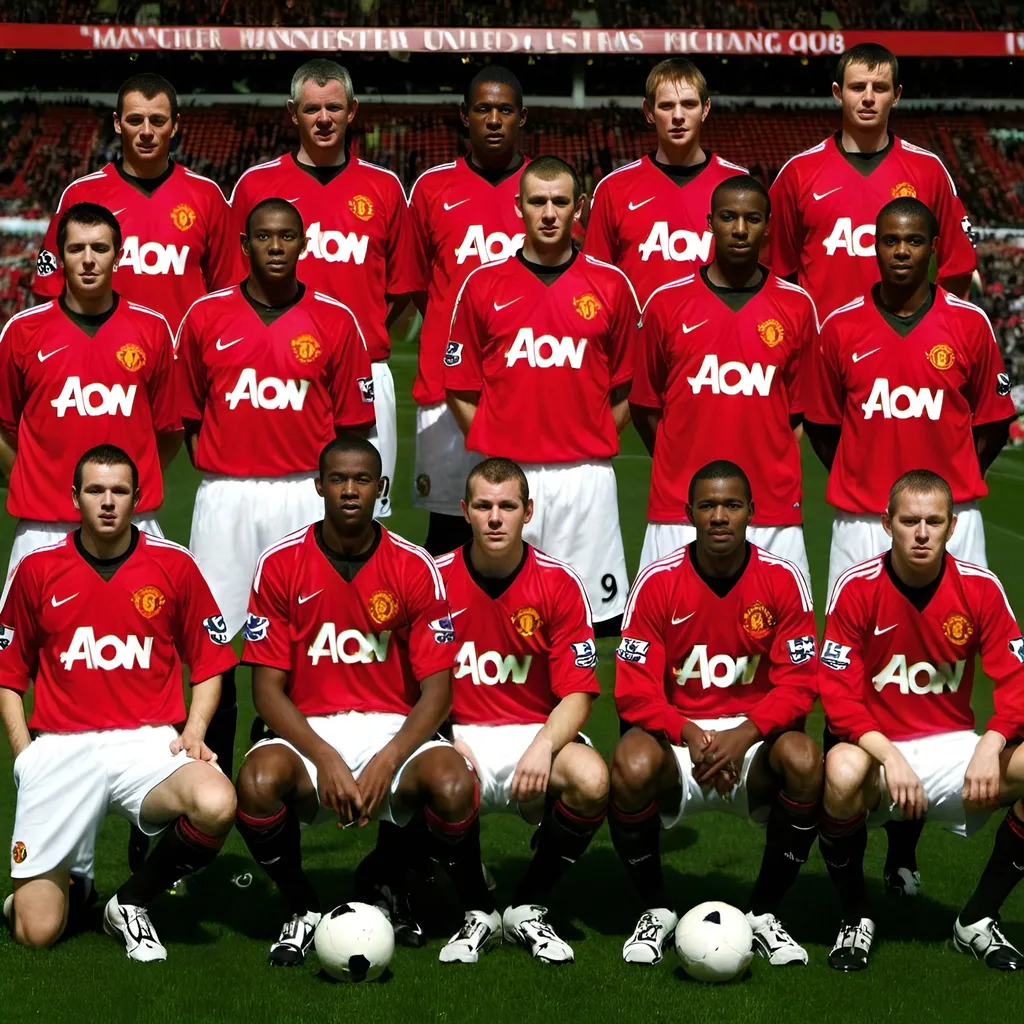 Prompt: Manchester United 2008 squad