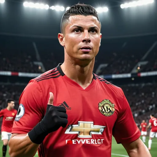 Prompt: Ronaldo Manchester united 2019 