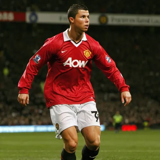 Prompt: Ronaldo 2008 Manchester united 