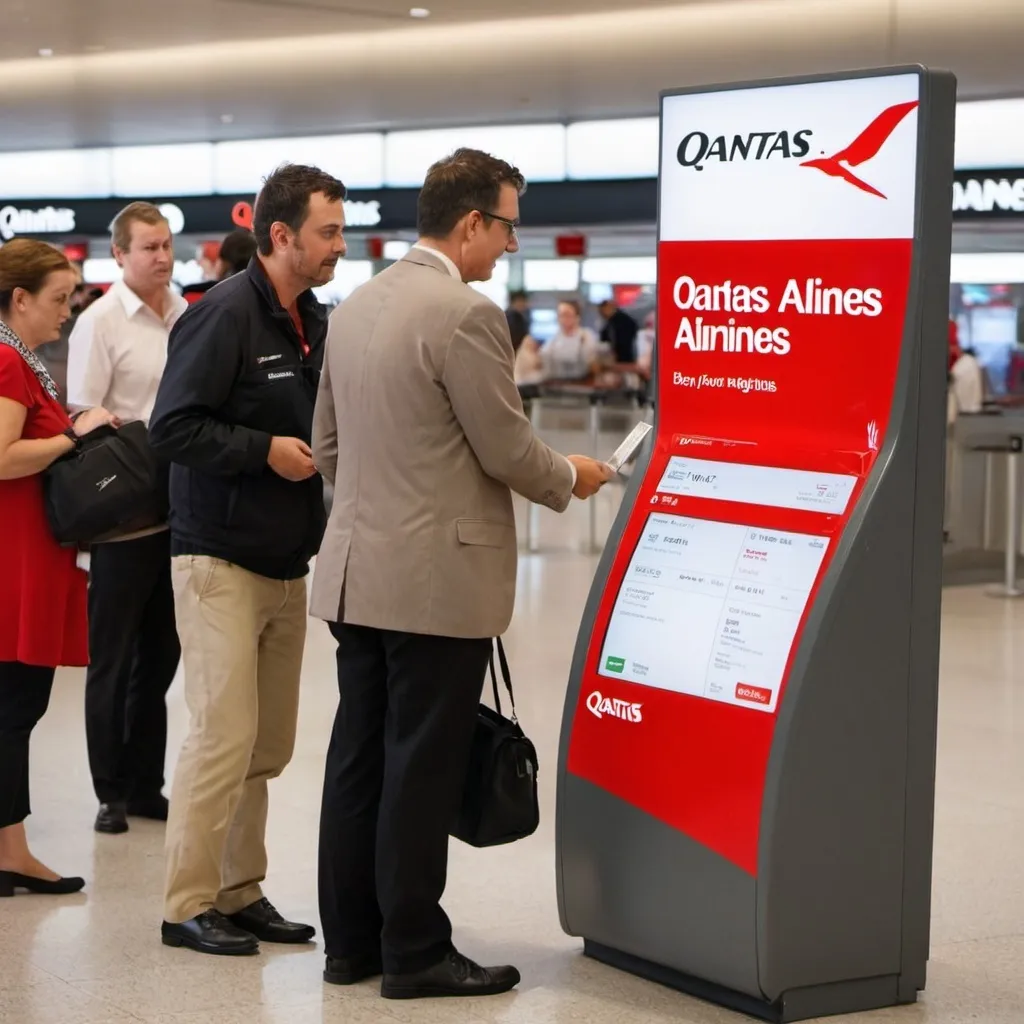 Prompt: Customer attempting to buy tickets from Qantas airlines
