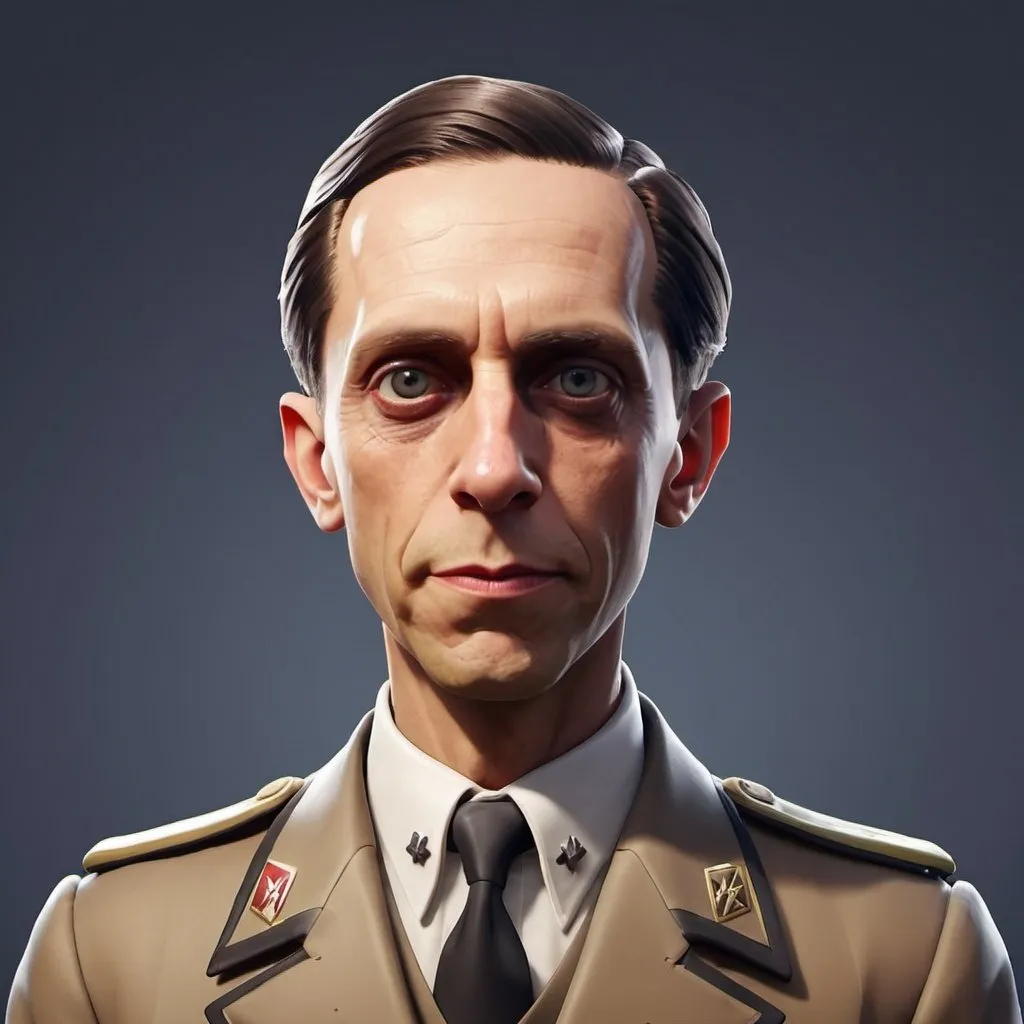 Prompt: joseph goebbels fortnite