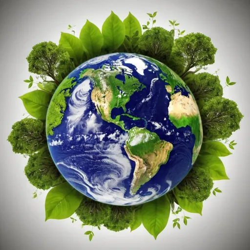 Prompt: earth day image