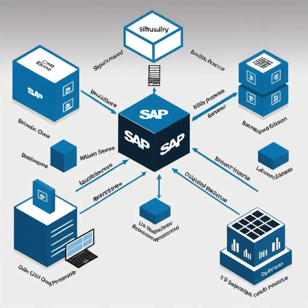 Prompt: SAP Business One uses a client-server architecture. This means that the system is divided into two main parts: the client (front-end) and the server (back-end). The client is the user interface where users interact with the application, while the server is responsible for processing business logic and managing the database. The architecture is designed to allow multiple users to access and work with the system simultaneously, providing a scalable and efficient solution for small to medium-sized enterprises.