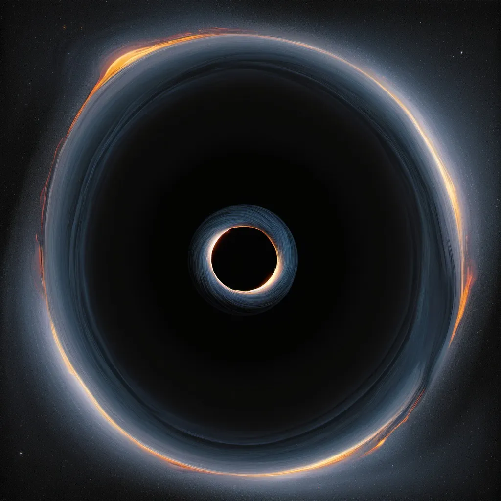 Prompt: a black hole