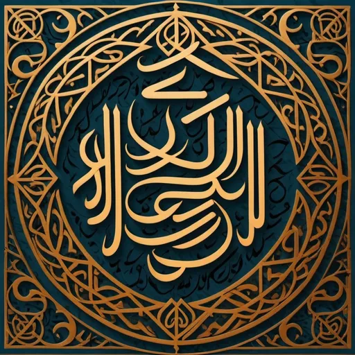 Prompt: repetitive pattern of arabic calligraphy of the word  ' تَعَلّم"