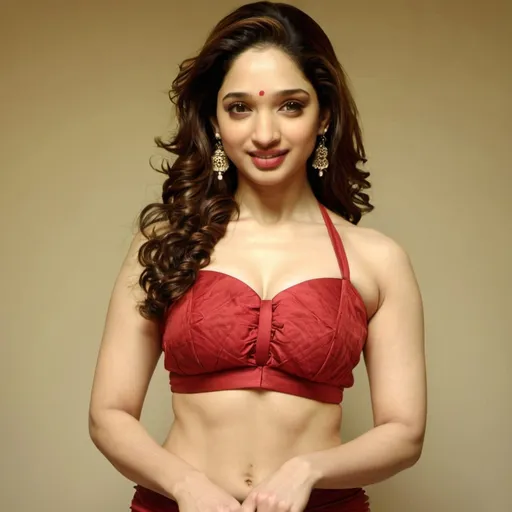 Prompt: tamannah bhatia in lingrie