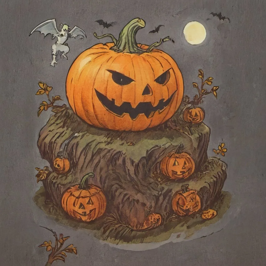 Prompt: Halloween pumpkin 

