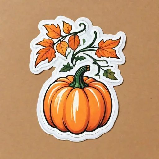 Prompt: Generate a captivating pumpkin.