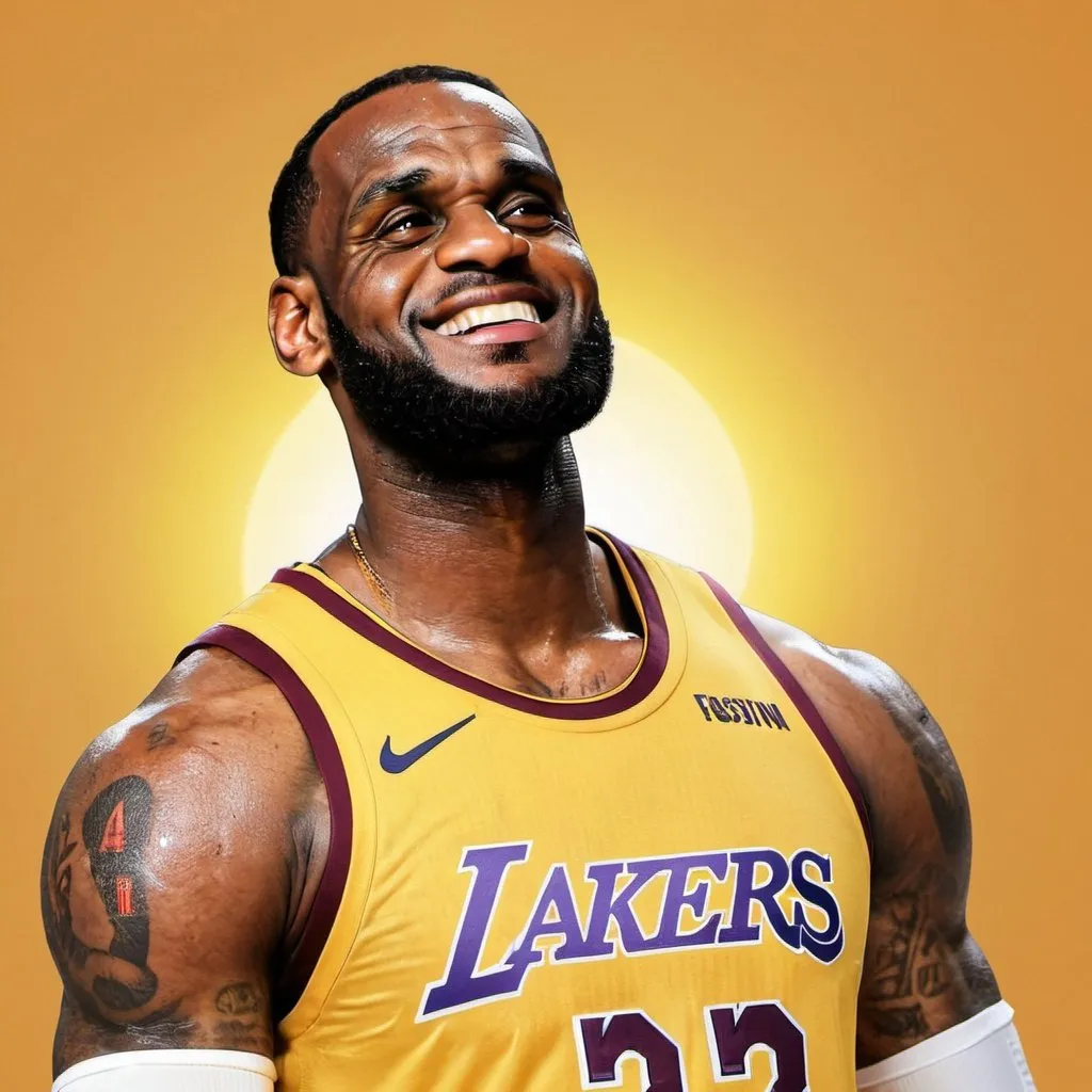 Prompt: LeBron James As My SunShine