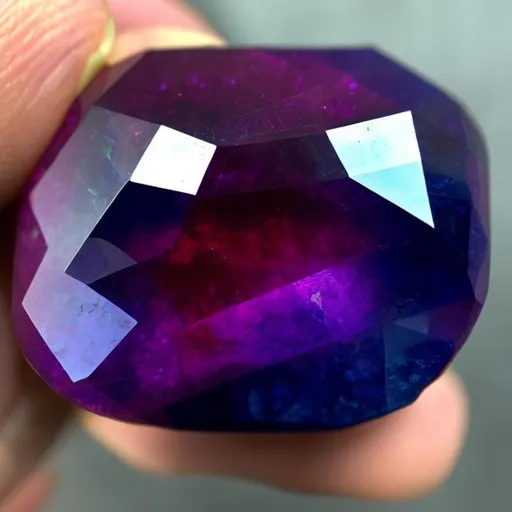 Prompt: ruby sapphire hybrid