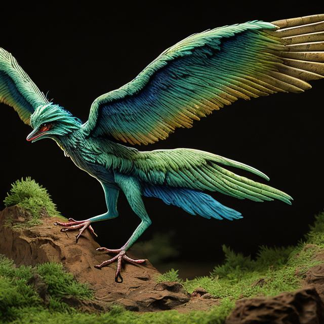 Prompt: archaeopteryx