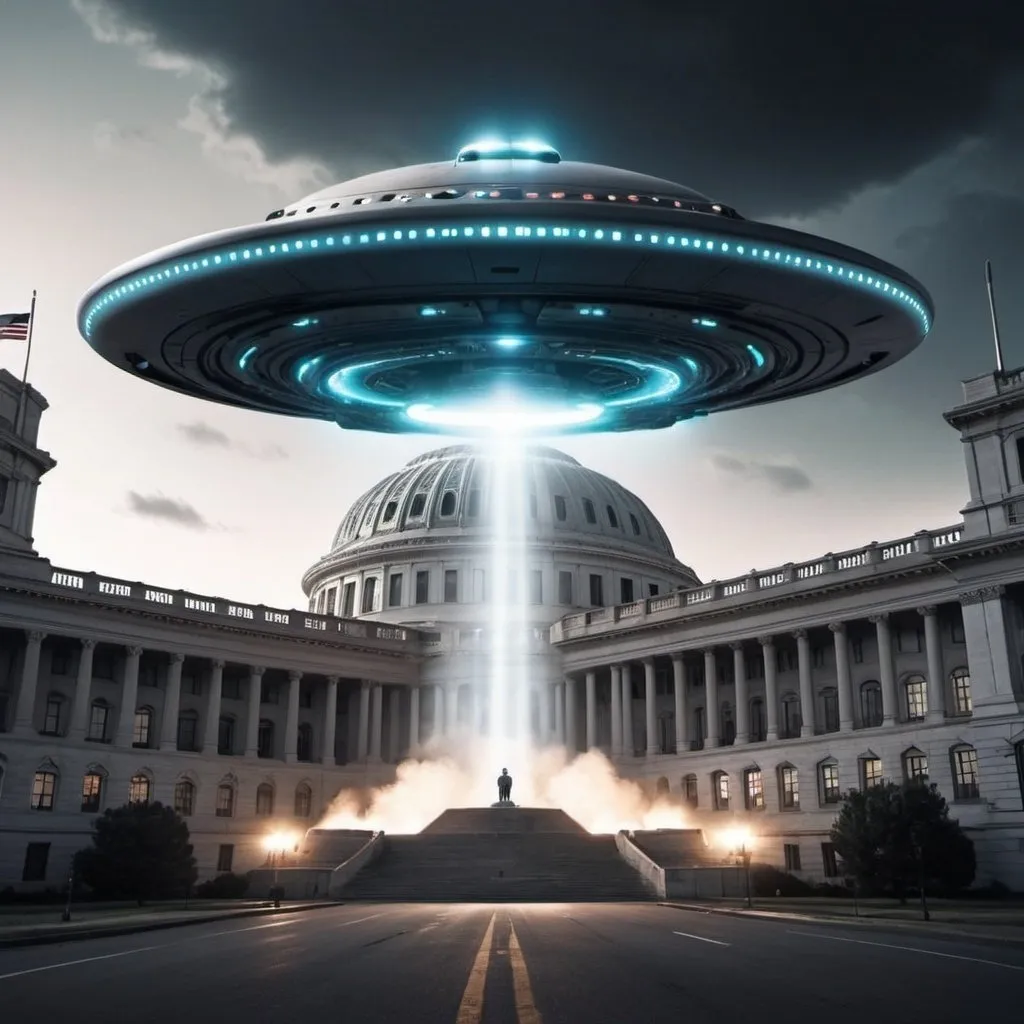 Prompt: UFO government conspiracy
