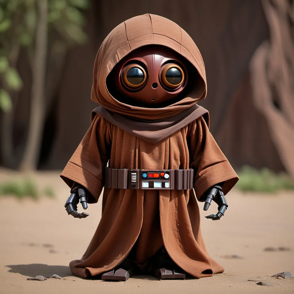 Prompt: jawa droid