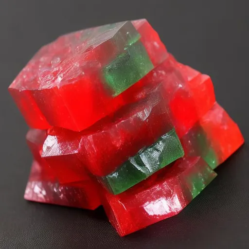 Prompt: Rokyn star Red Kryptonite