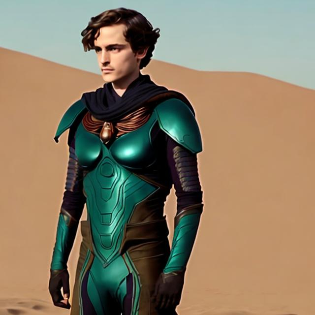 Prompt: atreides suit