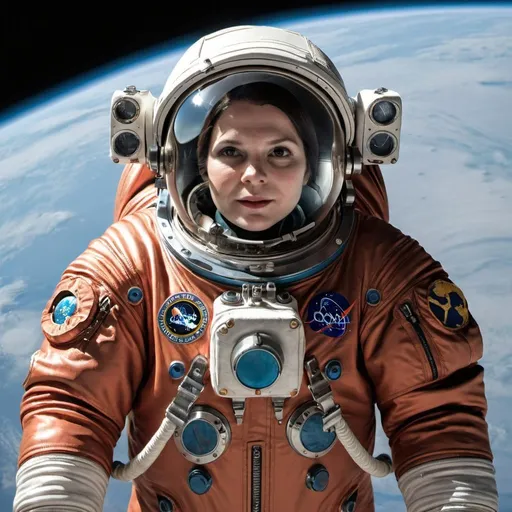 Prompt: cosmonaut suit