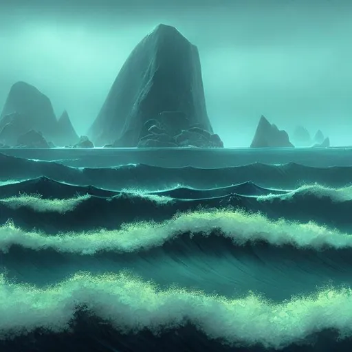 Prompt: Morstil ocean