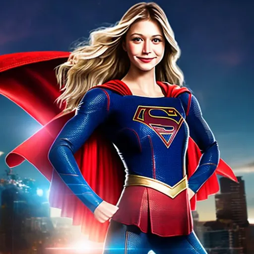 Prompt: supergirl suit