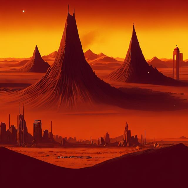 Prompt: city of arrakis