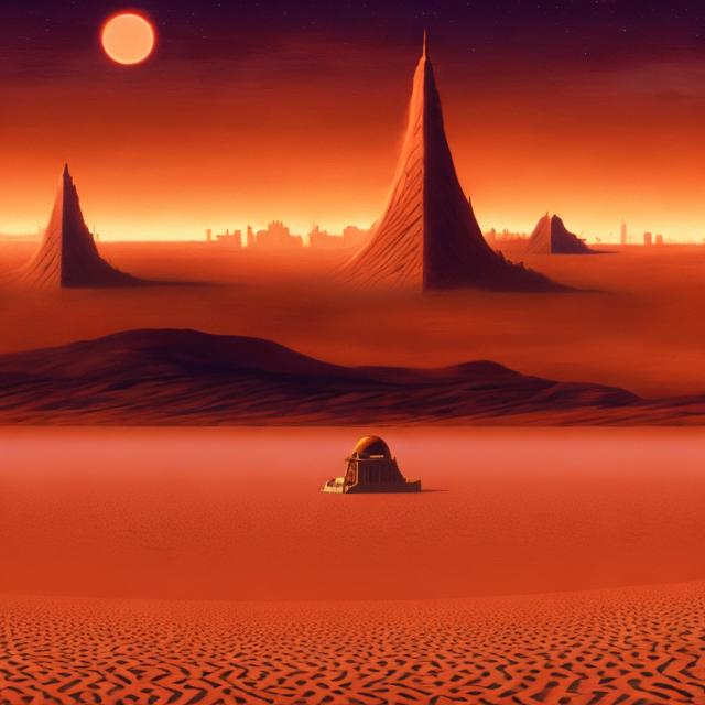 Prompt: city of arrakis