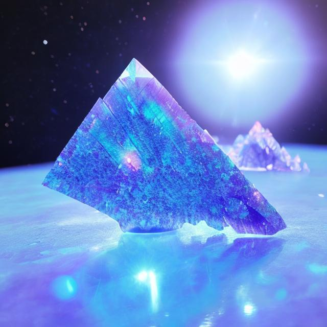 Prompt: Krypton crystals