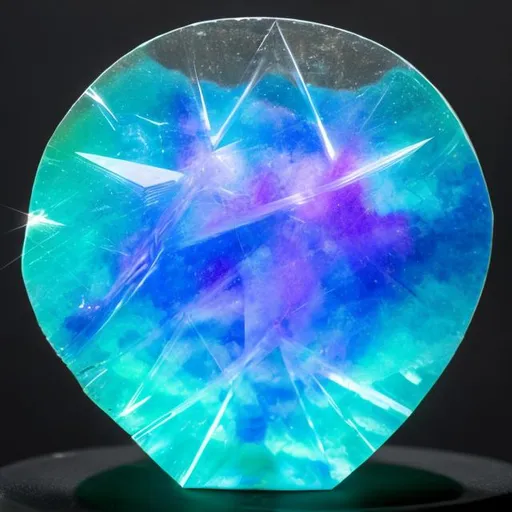 Prompt: Krypton crystals