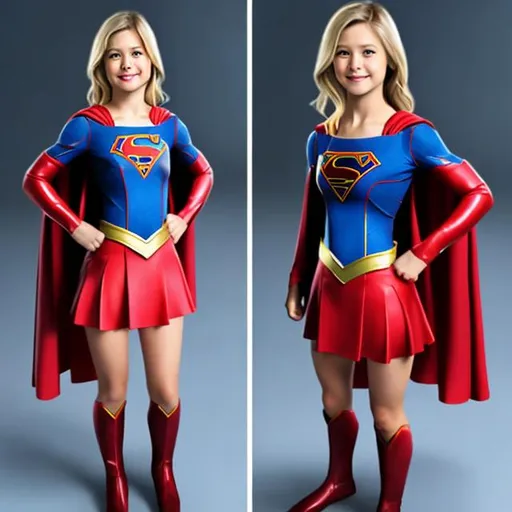 Prompt: supergirl suit