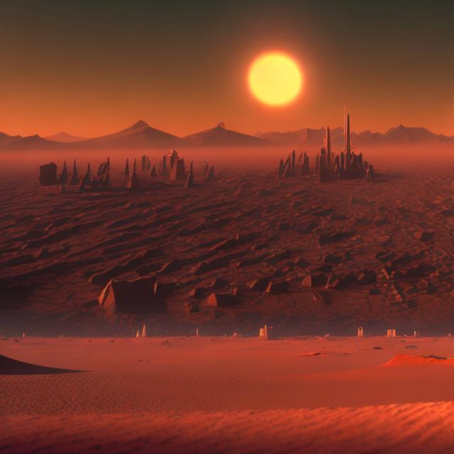 Prompt: city of arrakis