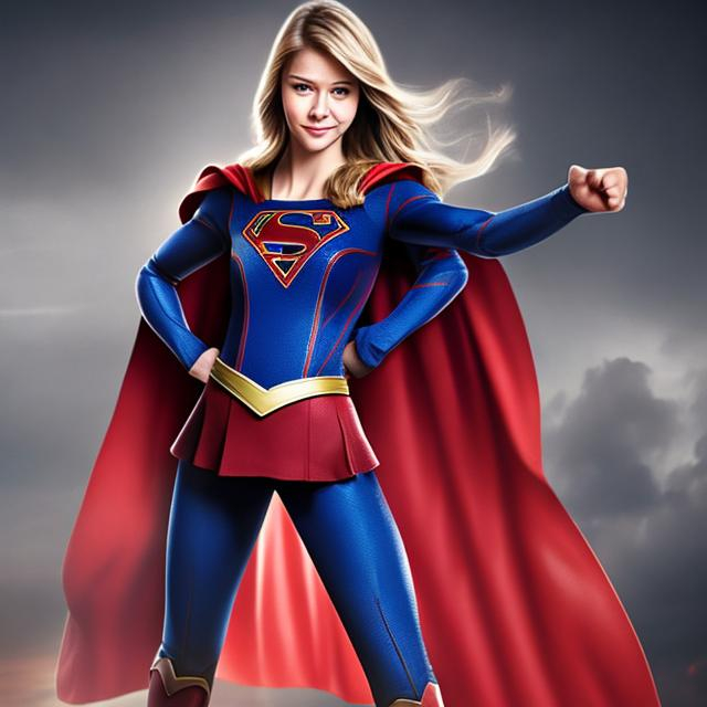 Prompt: supergirl suit