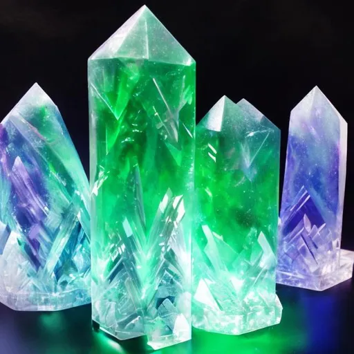 Prompt: krypton crystal kryptonians 