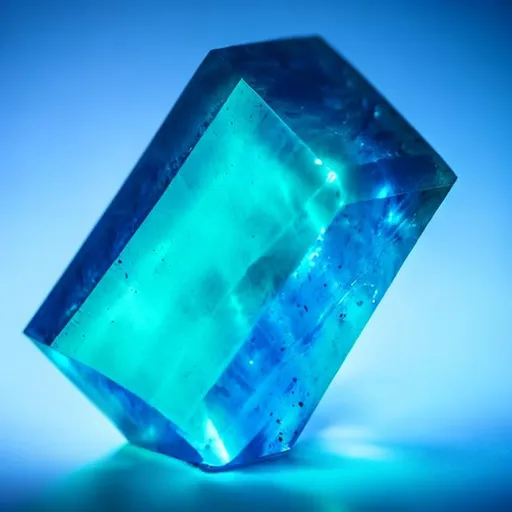 Prompt: blue kryptonite