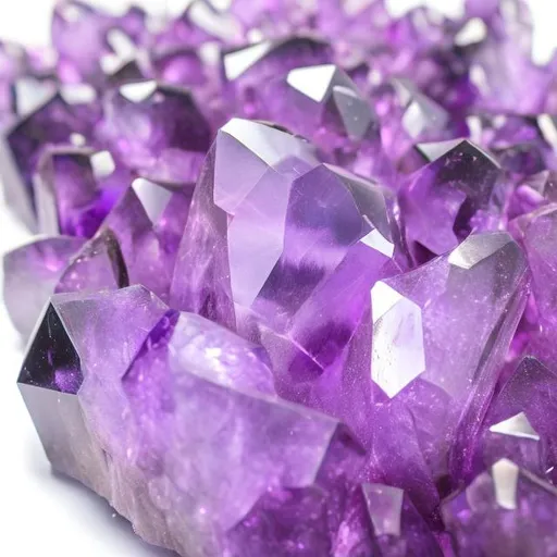 Prompt: violet crystal