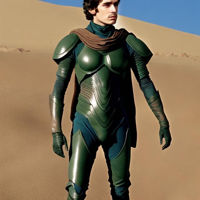 Prompt: atreides suit