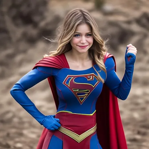 Prompt: supergirl suit