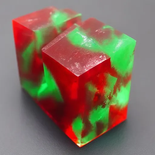 Prompt: Rokyn star Red Kryptonite