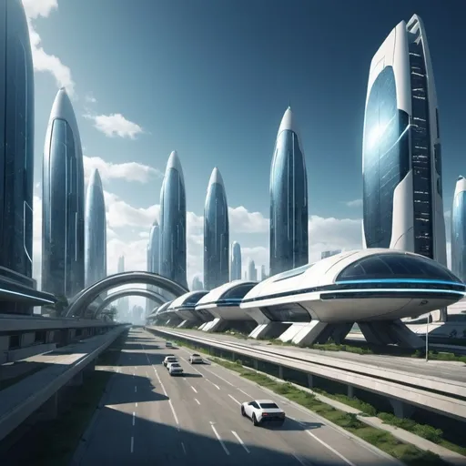 Prompt: Argo City futuristic