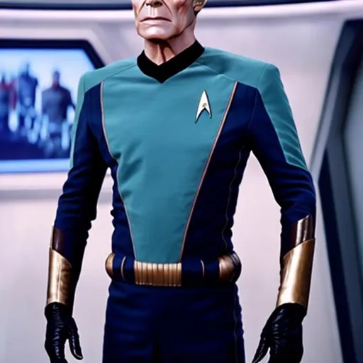 Prompt: star trek suit